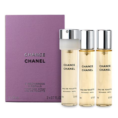 chanel chance twist and spray bottle|chanel chance 20ml refill.